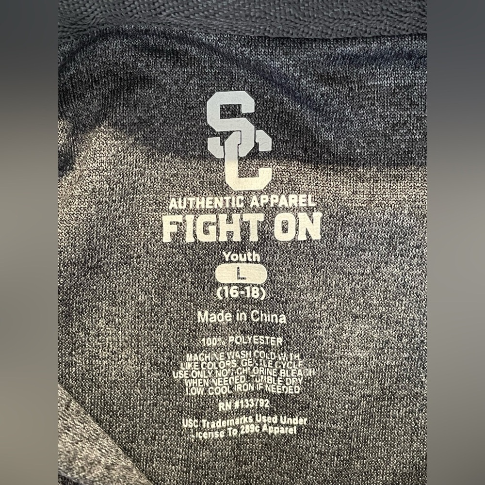 USC Youth Football Sweatshirt Size L - Picture 4 of 4